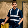 Two Band & Brace Hi-Vis Polo Shirt YOKO HVJ210