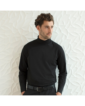 Rolled collar long sleeves Henbury HB020