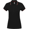 Polo Manches Courtes Double Liseré Femme Kariban K251