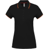 Polo Manches Courtes Double Liseré Femme Kariban K251