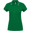 Polo Manches Courtes Double Liseré Femme Kariban K251