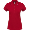 Polo Manches Courtes Double Liseré Femme Kariban K251