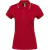 Polo Manches Courtes Double Liseré Femme Kariban K251