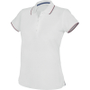 Polo Manches Courtes Double Liseré Femme Kariban K251