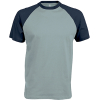 T-Shirt Bicolore Manches Courtes "Base Ball" Kariban K330