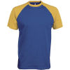 T-Shirt Bicolore Manches Courtes "Base Ball" Kariban K330
