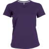T-Shirt Col V Manches Courtes Femme Kariban K381