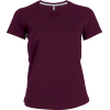 T-Shirt Col V Manches Courtes Femme Kariban K381