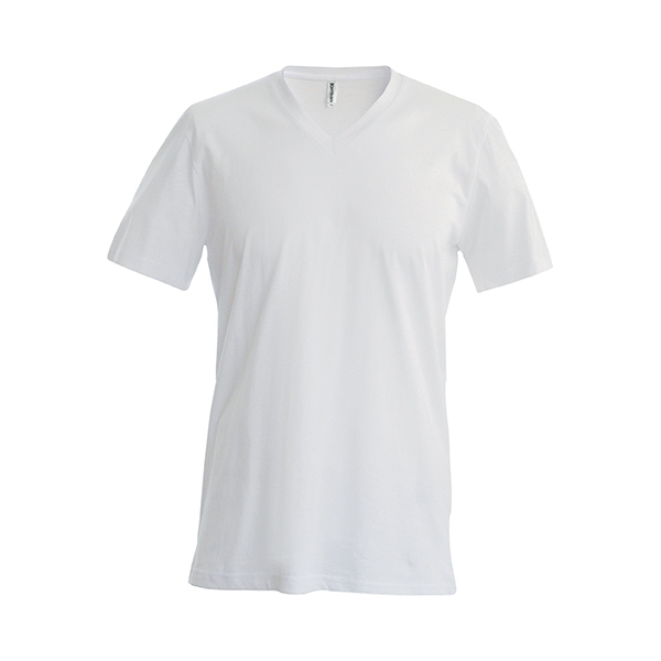 T-Shirt Col V Manches Courtes Kariban K357