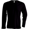 T-Shirt V-neck Long sleeves Kariban K358