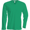 T-Shirt V-neck Long sleeves Kariban K358