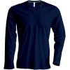 T-Shirt V-neck Long sleeves Kariban K358