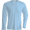 T-Shirt V-neck Long sleeves Kariban K358