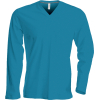 T-Shirt V-neck Long sleeves Kariban K358