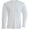 T-Shirt V-neck Long sleeves Kariban K358