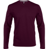 T-Shirt V-neck Long sleeves Kariban K358