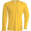 T-Shirt V-neck Long sleeves Kariban K358