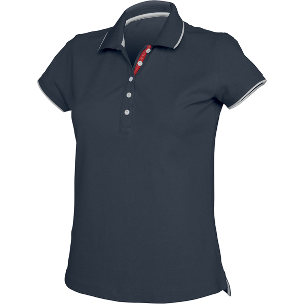Polo Manches Courtes Up-Collar Femme Kariban K252 - 6