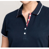 Polo Manches Courtes Up-Collar Femme Kariban K252 - 3