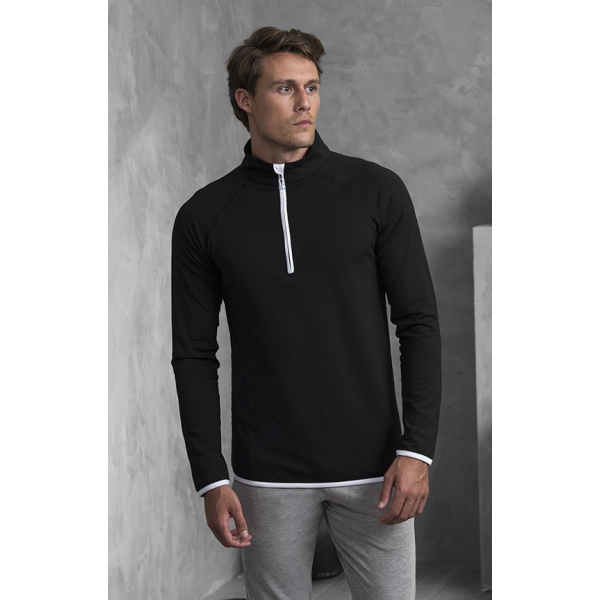 Mid-length zip sweater for men AWDis JCool JC031