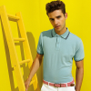 Polo with double bordered collar and sleeves Asquith & Fox AQ011