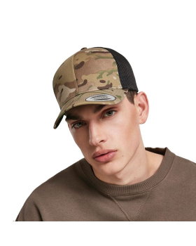 Trucker Retro Cap Multicam Flexfit 6606TM