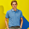Polo with double bordered collar and sleeves Asquith & Fox AQ011