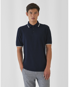 Safran Sport Tipped Polo B&C PU413