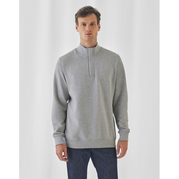 ID.004 Cotton Rich 1/4 Zip Sweat B&C WUI22