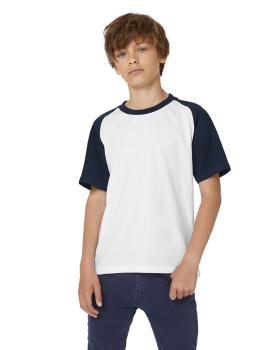 Child T-Shirt Baseball B&C TK350
