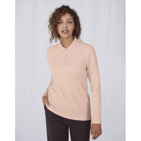 Polo Women Long sleeves MY POLO 210 B&C PW464