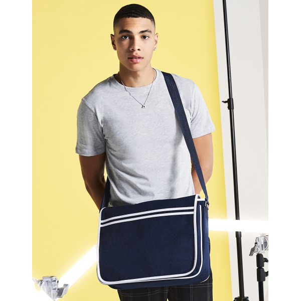 Retro Messenger Bag BagBase BG71