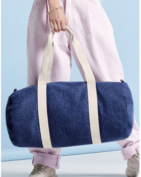 Denim Barrel Bag Bag Base BG646