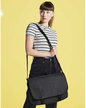 Two-Tone Digital Messenger Bag Base BG218