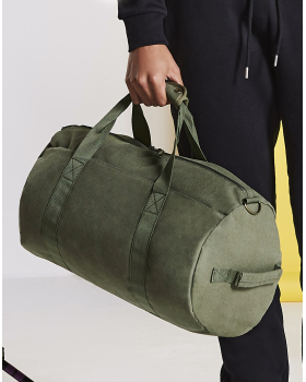 Vintage Canvas Barrel Bag Bag Base BG655