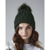 Verbier Pelz Pom Beanie Beechfield B413
