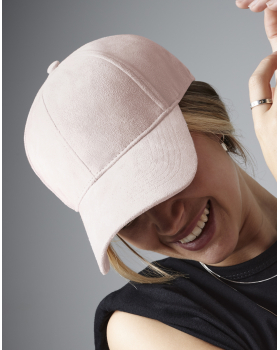 Faux Suede 6 Panel Cap Beechfield B656