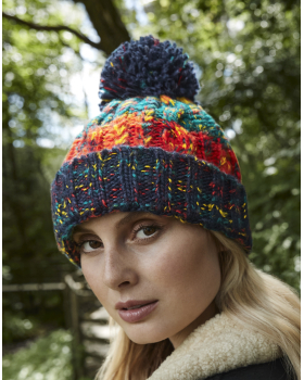 Coloured Pompon Cap Beechfield B486
