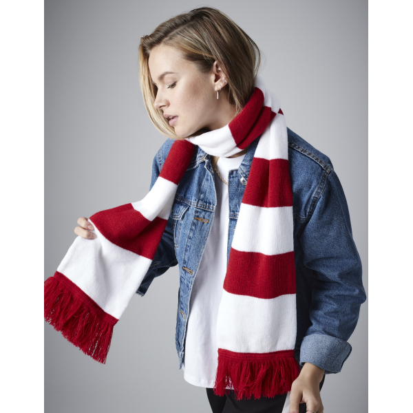 Stadium Striped Scarf Beechfield