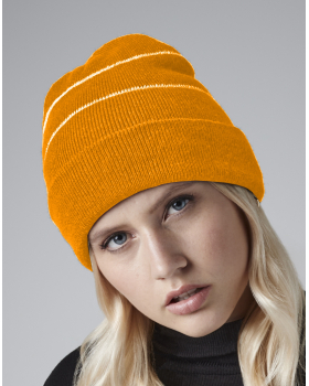 Enhanced-Viz Knitted Hat Beechfield B42