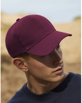 Casquette homme Pro-Style en coton brossé 6 panneaux Beechfield
