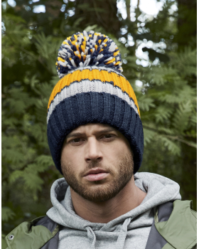 Hygge Striped Beanie Beechfield B392