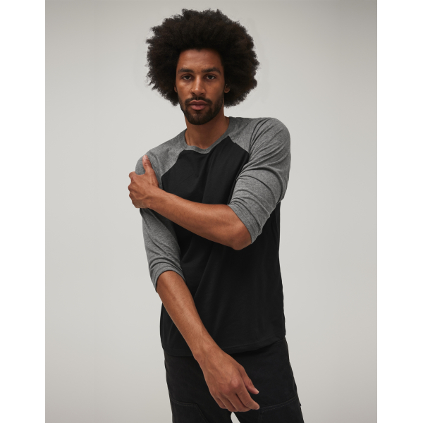 Unisex Baseball T-shirt Sleeves 3/4 Bella 3200