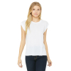 T-shirt Flowy à manches roulottées Bella + Canvas BE8804