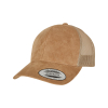 Suede Leather Trucker Cap Flexfit 6606SU