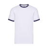 T-shirt Ringer T Contrast Fruit of the Loom 61-168-0