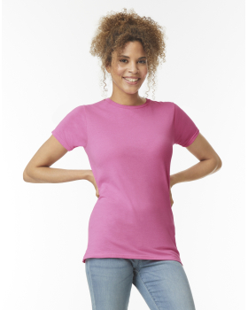 T-Shirt Femme Col Rond Softstyle Gildan 64000L