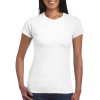 Women's T-Shirt Neck Round Softstyle Gildan 64000L