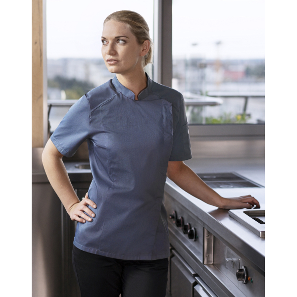 Kitchen jacket for Short Sleeve Women Karlowsky JF 25