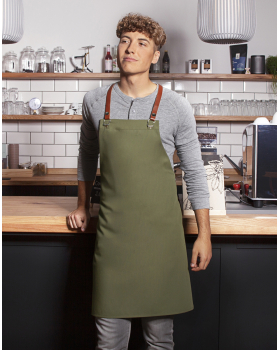 Bib Apron Green-Generation Karlowsky LS37